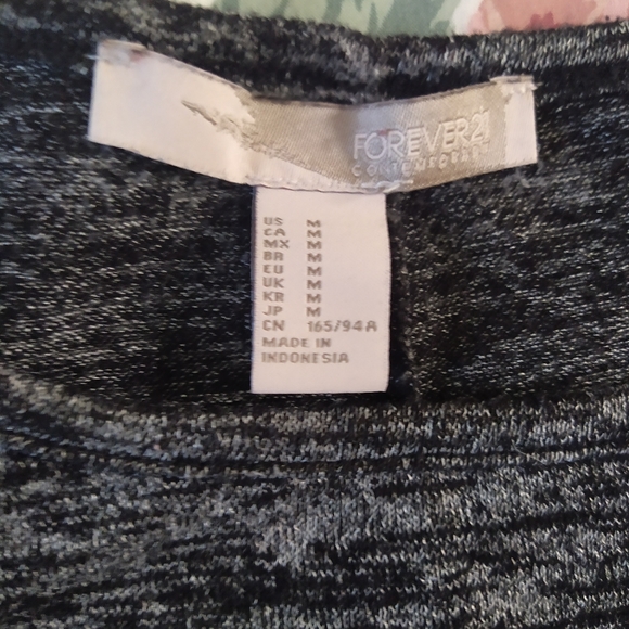 Forever 21 Marled Grey Knit Sweater Dress - Picture 5 of 6